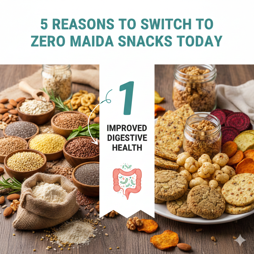 5 Reasons to Switch to Zero Maida Snacks Today