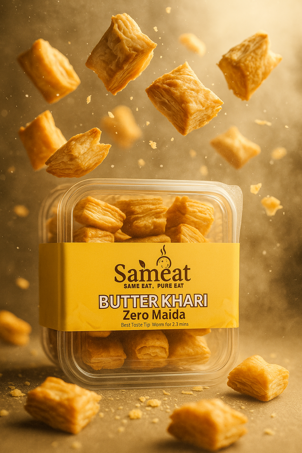 Pure Butter Puff Khari (Handcrafted)