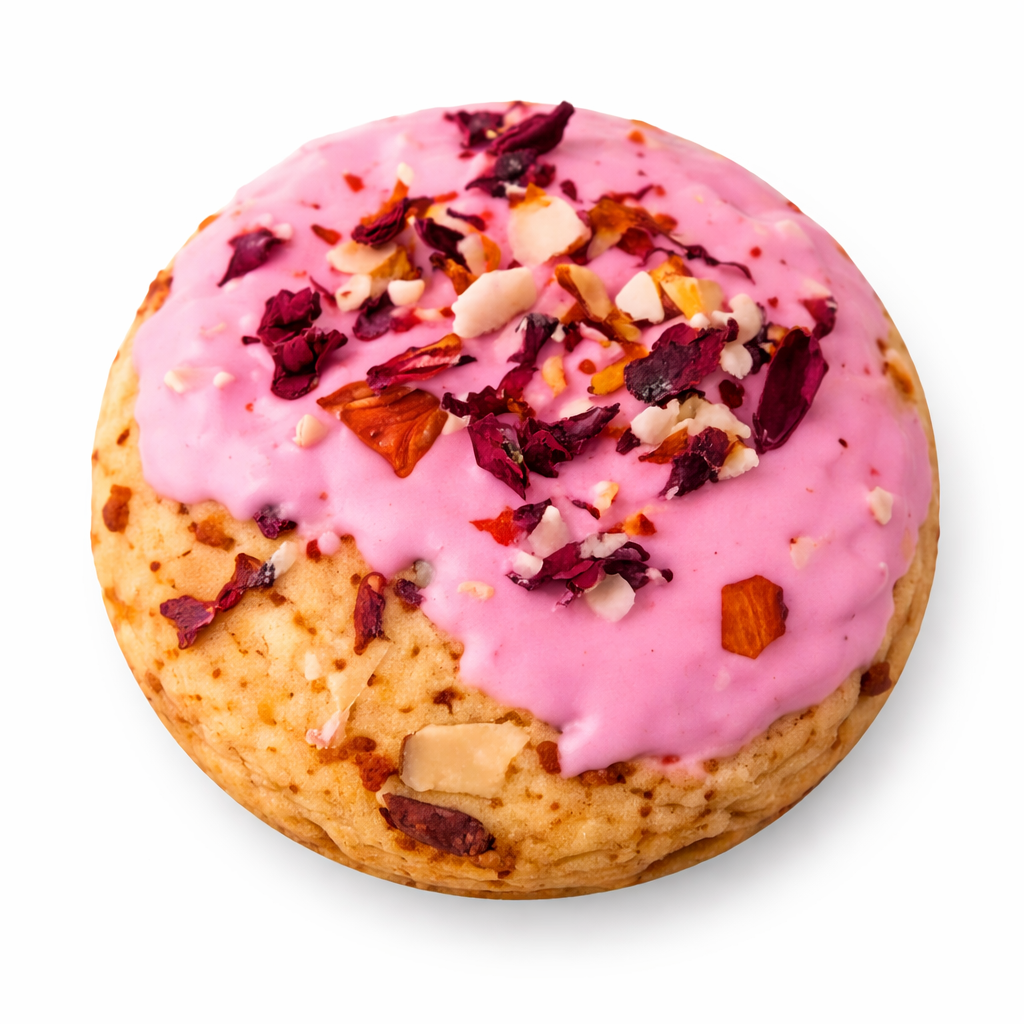Rosalina Bites – Rose Almond Cookies (No Maida, Gluten-Free)