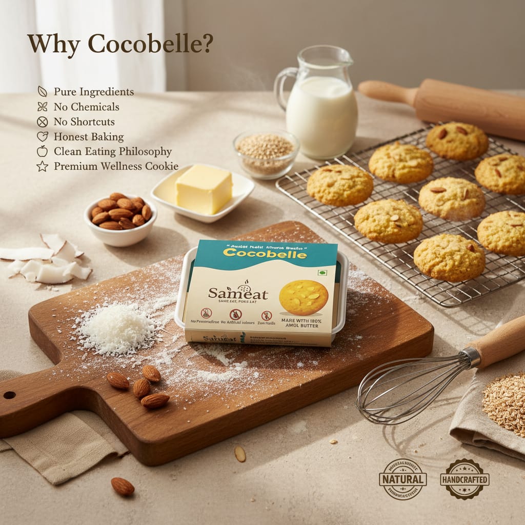 Cocobelle - Coconut Almond Crunch Cookies (Refined Sugar-Free)