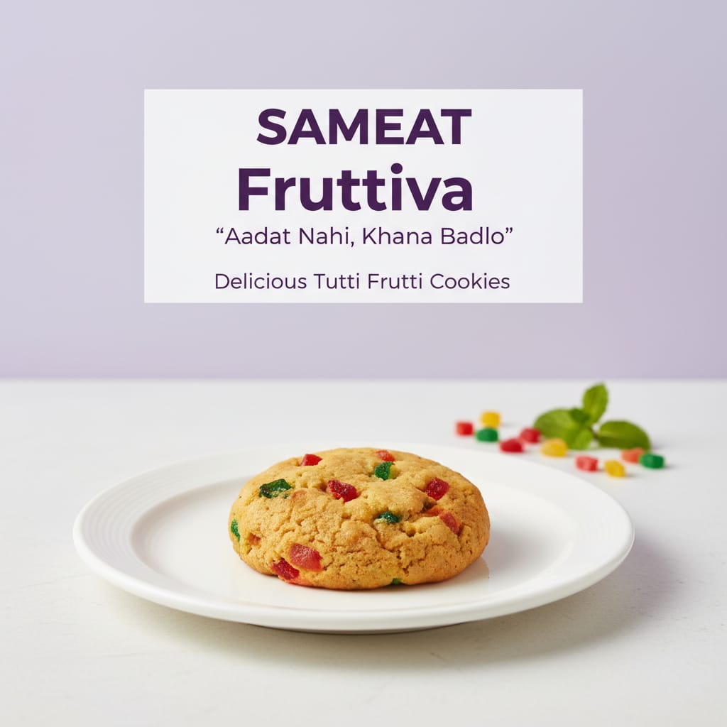 Fruttiva - Classic Tutti Frutti Butter Cookies (Clean Label)