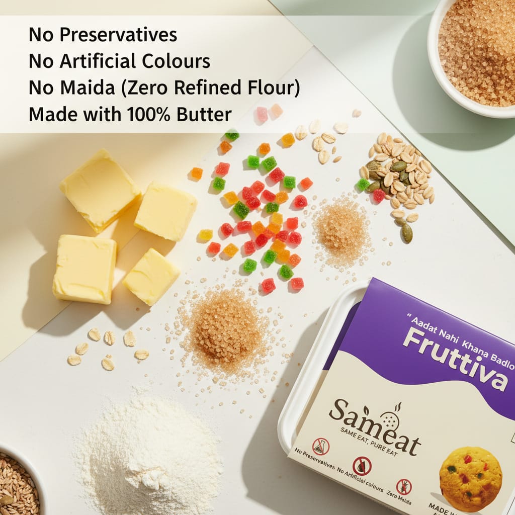 Fruttiva - Classic Tutti Frutti Butter Cookies (Clean Label)