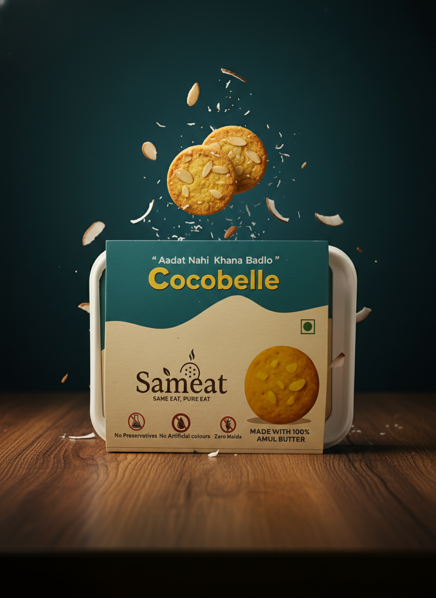 Cocobelle - Coconut Almond Crunch Cookies (Refined Sugar-Free)
