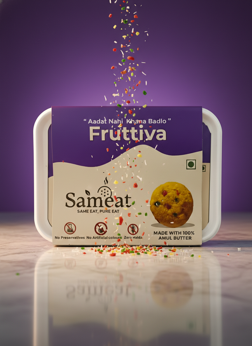 Fruttiva - Classic Tutti Frutti Butter Cookies (Clean Label)