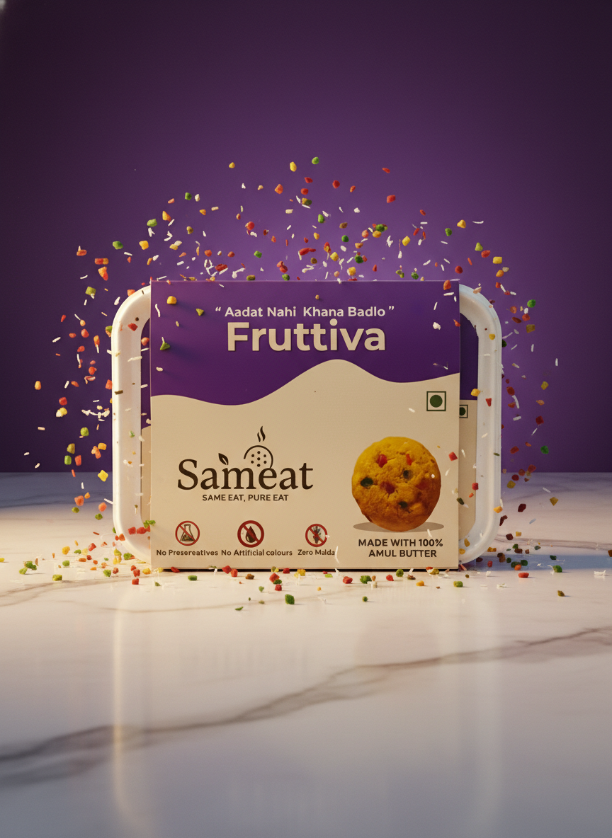 Fruttiva - Classic Tutti Frutti Butter Cookies (Clean Label)