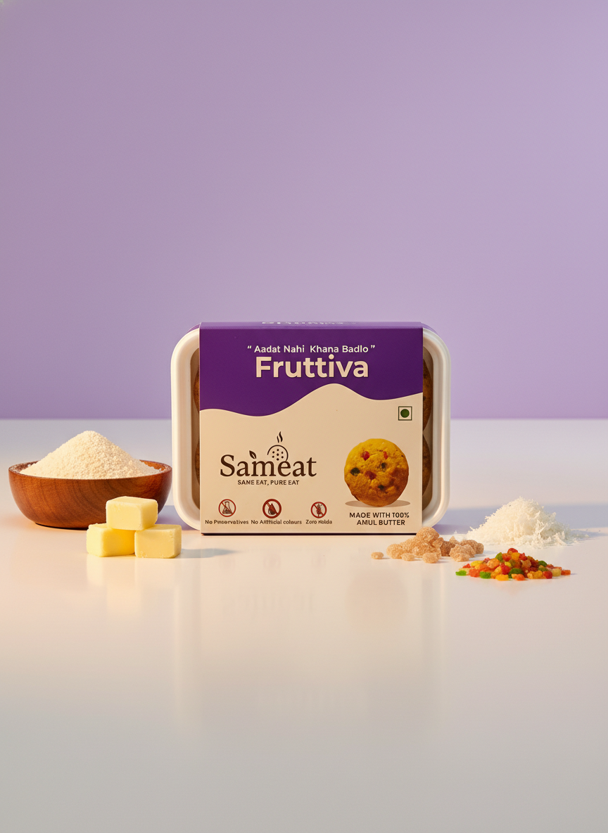 Fruttiva - Classic Tutti Frutti Butter Cookies (Clean Label)